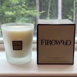 Henri Bendel New York Firewood Scented Candle 10 oz. RARE NIB
